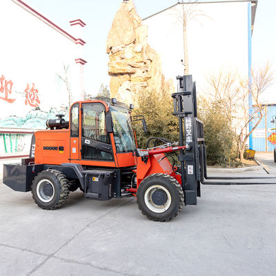 Efficient Safe Handling Rugged Terrain Forklift  Rough Terrain Masted Forklift