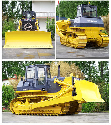 CE Easy Manipulation Mining Bulldozer Machines With 10-14 Feet Blade Width